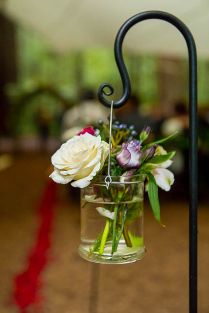 Wedding ceremony set up at Rotorua's Redwood Forest Under the Sails wedding venue.