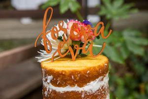 Wedding details at the garden themed The Ranch House Ojai wedding.