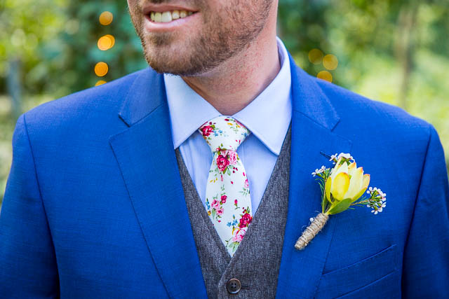 Groom photos at the Ojai garden wedding.