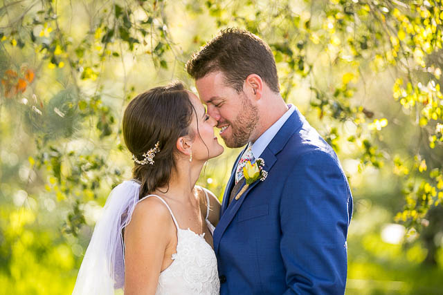 Bride and groom portraits at the Ojai wedding.