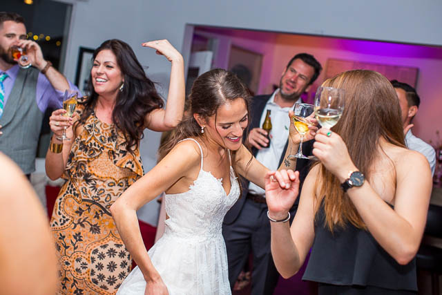 The Ranch House Ojai wedding reception dancing.