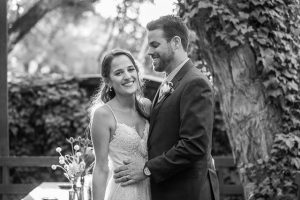 Bride and groom sunset photos at The Ranch House Ojai wedding.