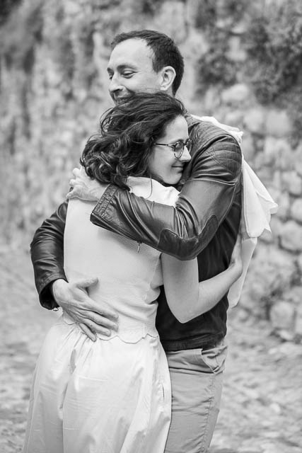 Carcassonne France engagement photographs taken in the fortified city and castle.