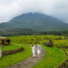 Engagement photos at La Fortuna, Costa Rica.
