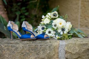 Wedding bouquet for Santa Barbara Courthouse elopement.