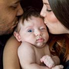 Photos of newborn baby.