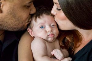 Photos of newborn baby.
