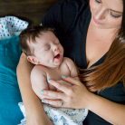 Photos of newborn baby.