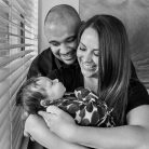 Photos of newborn baby.
